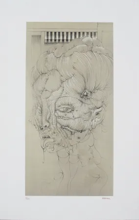 石版画 Bellmer - Madame Edwarda