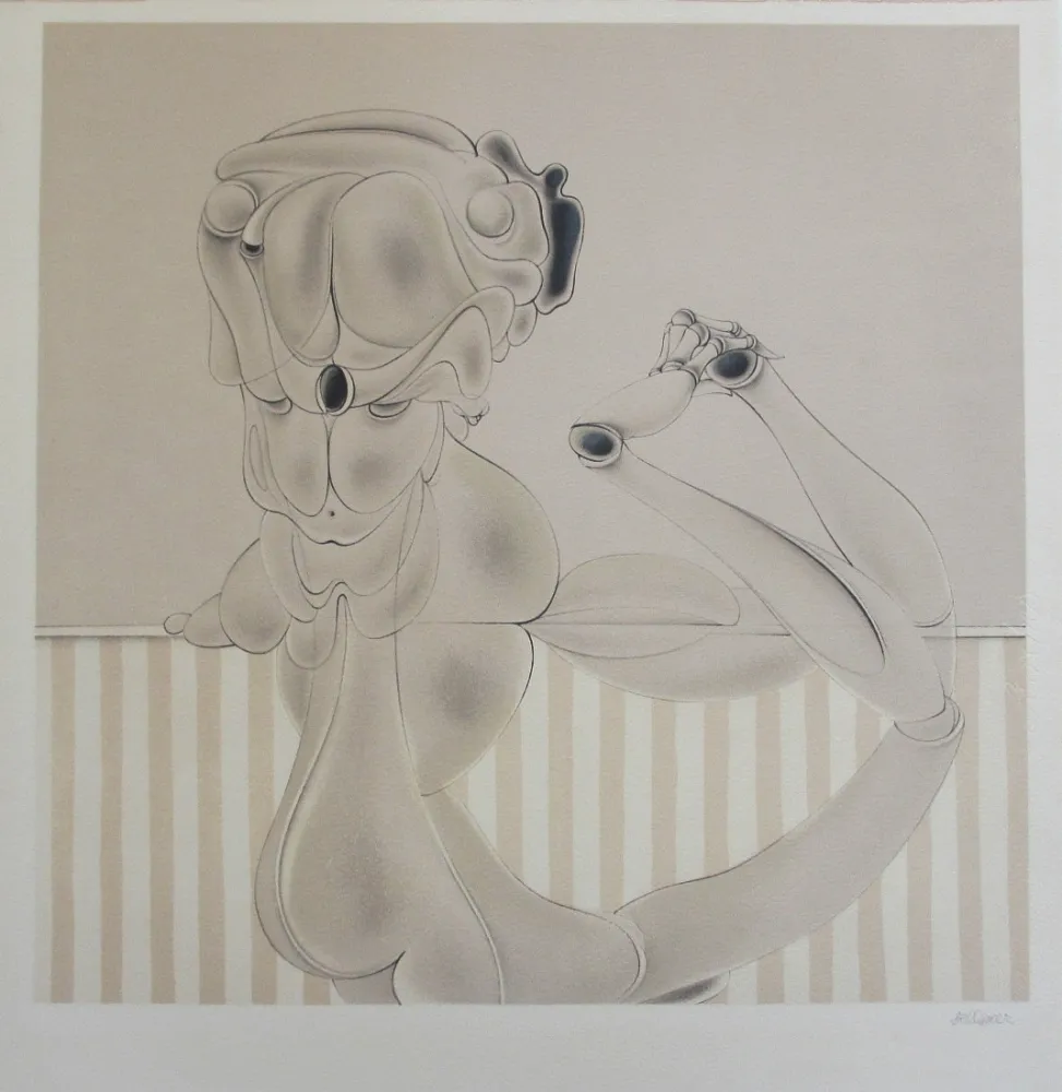 石版画 Bellmer - Marionnette