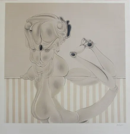 石版画 Bellmer - Marionnette