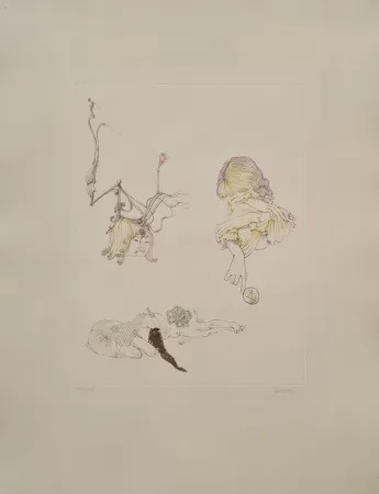 蚀刻飞尘法 Bellmer - Miroir des songes 