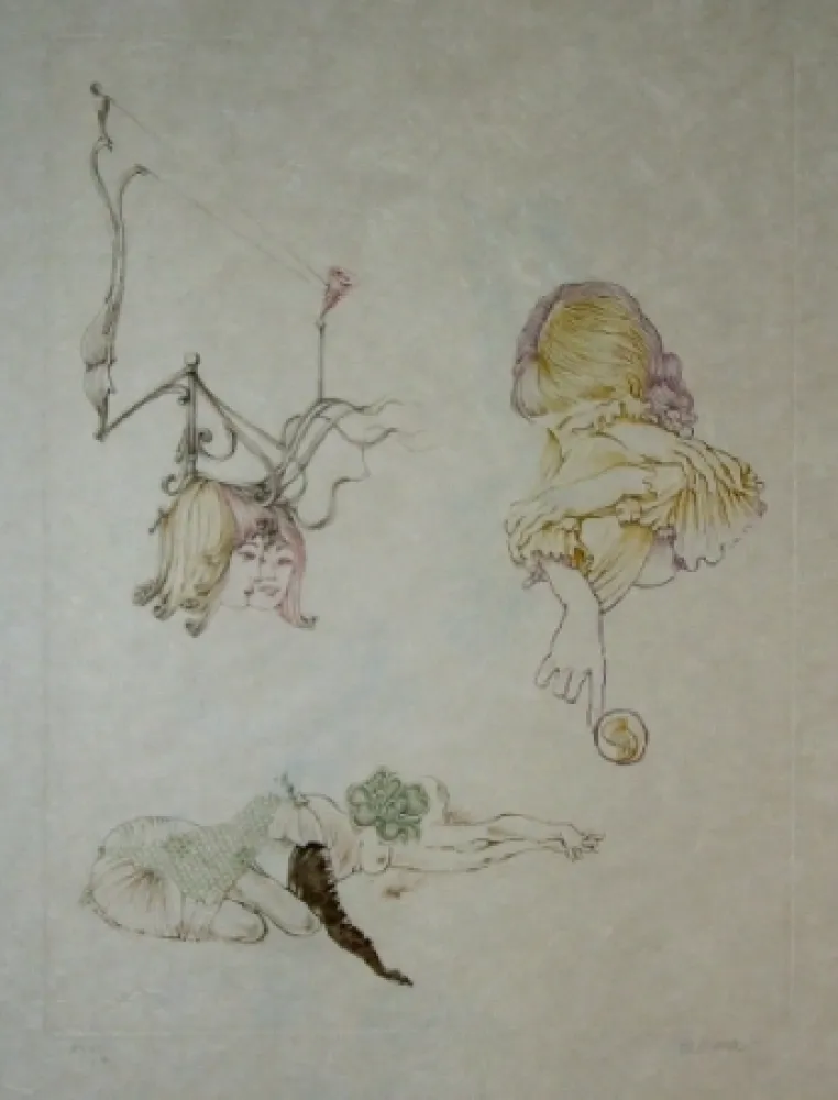 蚀刻飞尘法 Bellmer - Oeillades ciselées 9