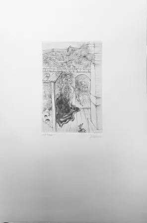 蚀刻版画 Bellmer - Retable (1971)