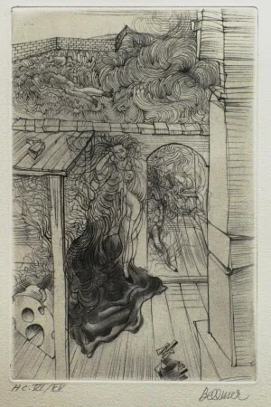 蚀刻版画 Bellmer - Retable