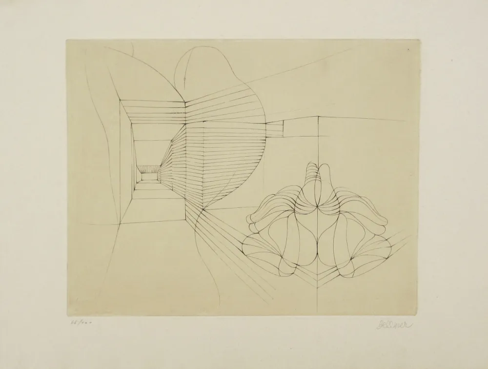 蚀刻飞尘法 Bellmer - Souterrain prénatal