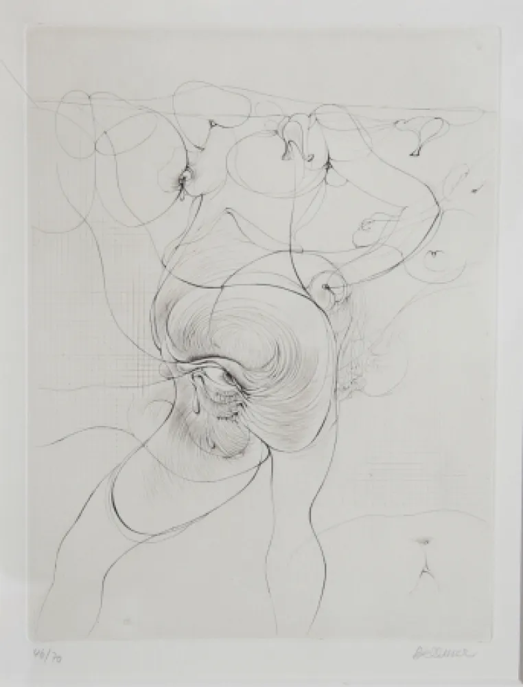 版画 Bellmer - The Body and Eye 