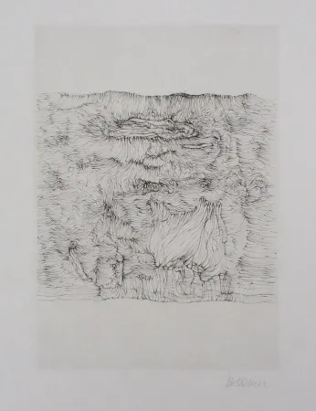 蚀刻版画 Bellmer - Titre inconnu