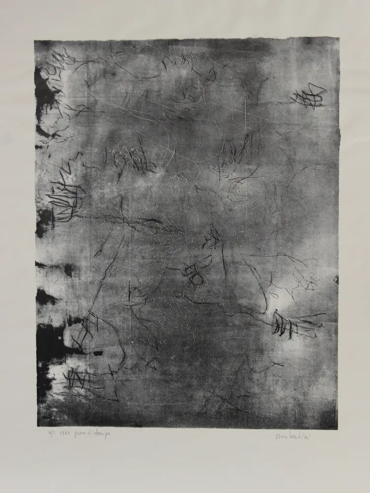 石版画 Bendini - SENZA TITOLO