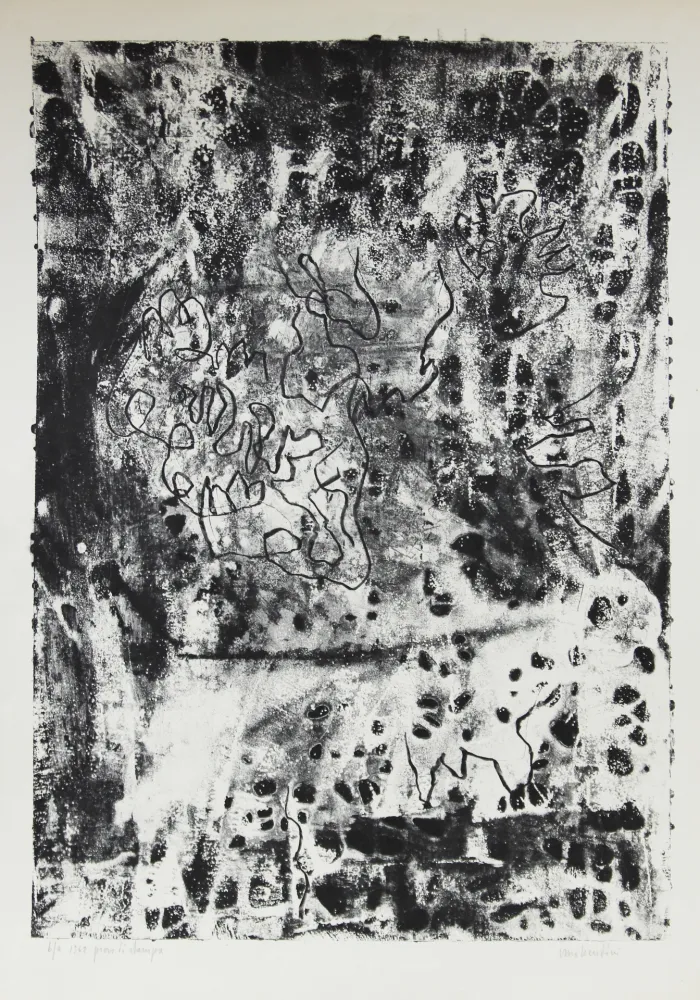 石版画 Bendini - SENZA TITOLO