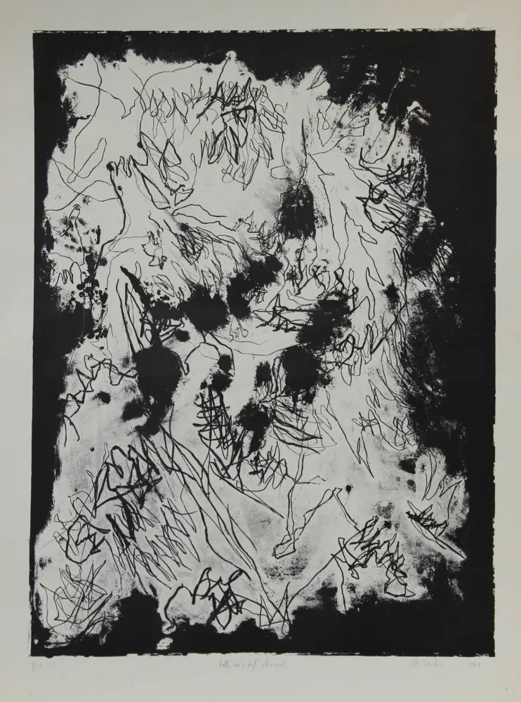 石版画 Bendini - SENZA TITOLO