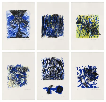 版画 Benglis - Anchor (set)