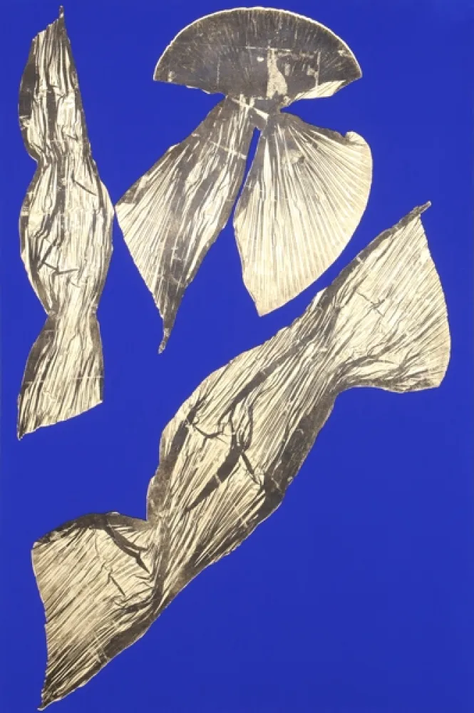 石版画 Benglis - Dual Nature (Blue) I