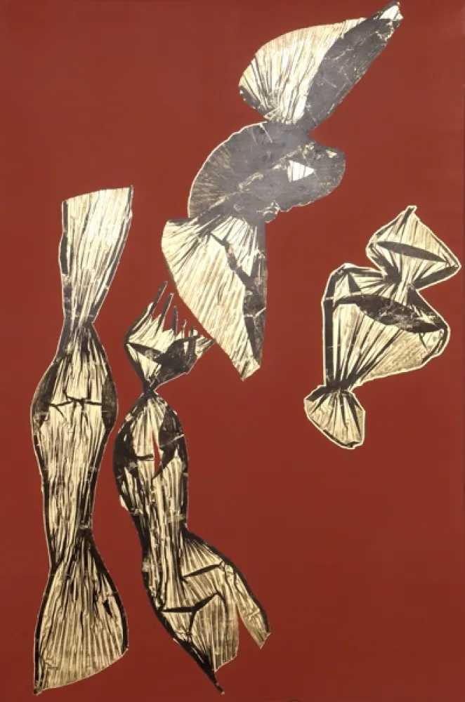 石版画 Benglis - Dual Nature (Brown)