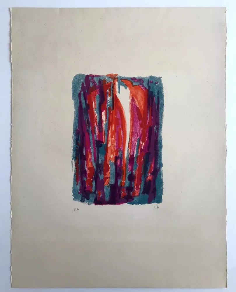 石版画 Bérard - Gloria