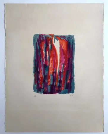 石版画 Bérard - Gloria