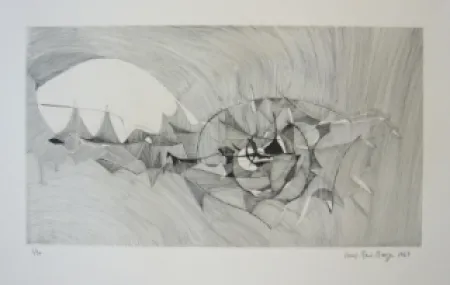 版画 Berge - Quadrige