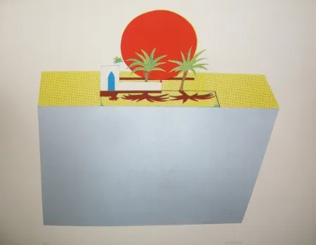 石版画 Bertholo - Sans titre