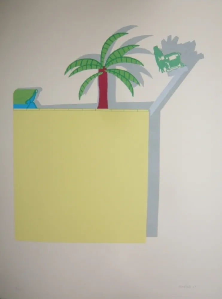 石版画 Bertholo - Sans titre