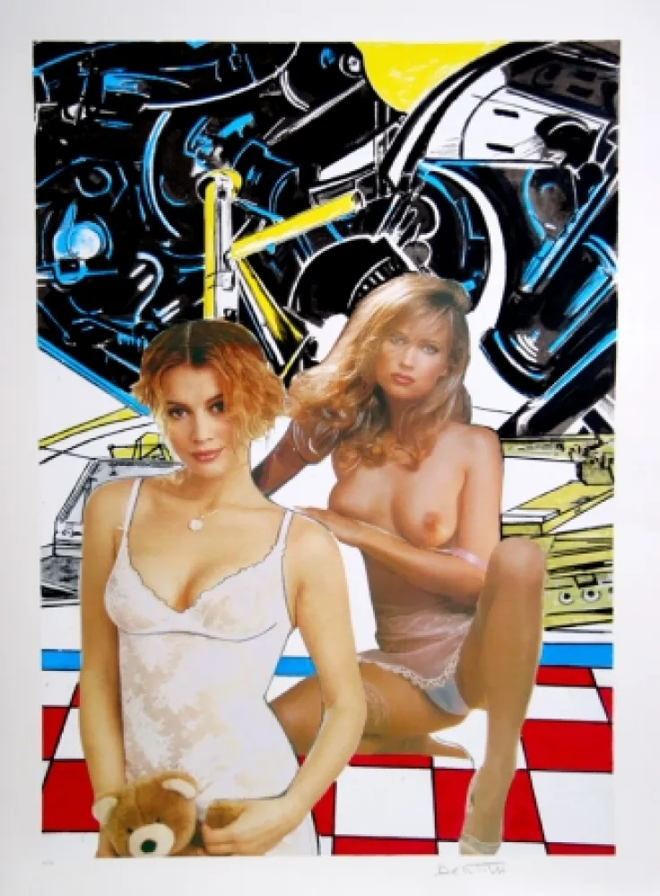 丝网印刷 Bertini - Bambole