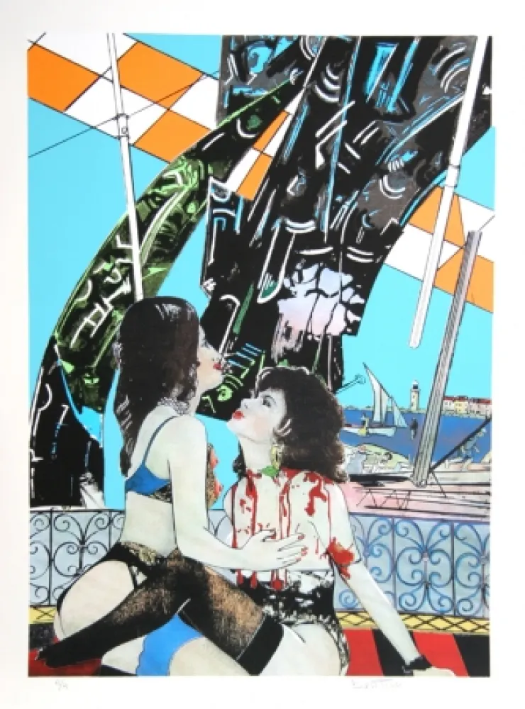 丝网印刷 Bertini - Le Vittime Di Mercurio