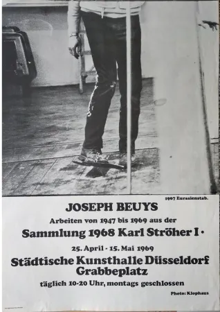 胶版印刷 Beuys - „1967 Eurasienstab. - Joseph Beuys. Arbeiten von 1947 bis 1969...