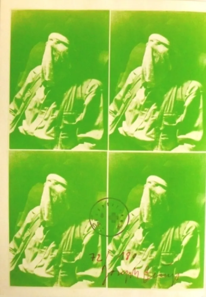 胶版印刷 Beuys -  Auf dem Flug nach Amerika