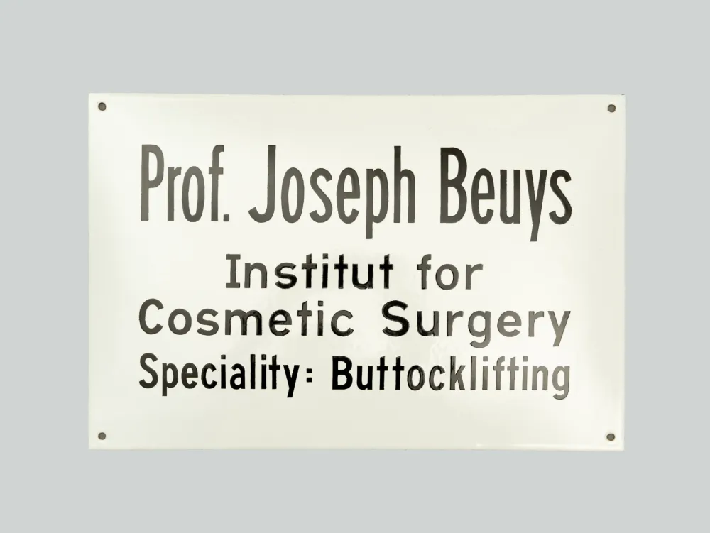 复数作品 Beuys - Buttlocklifting