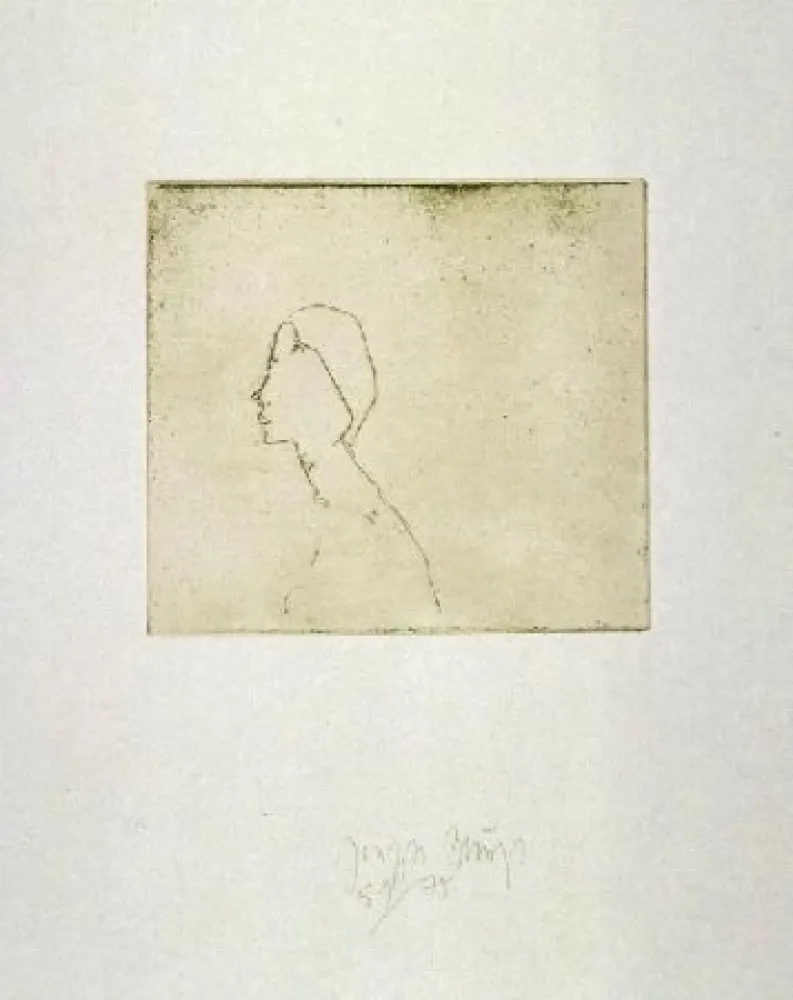 蚀刻飞尘法 Beuys - Kopf H.B