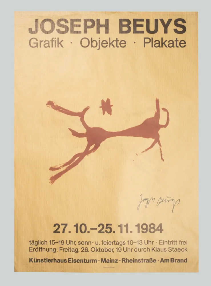 胶版印刷 Beuys - Kunstlerhaus Eisenturm