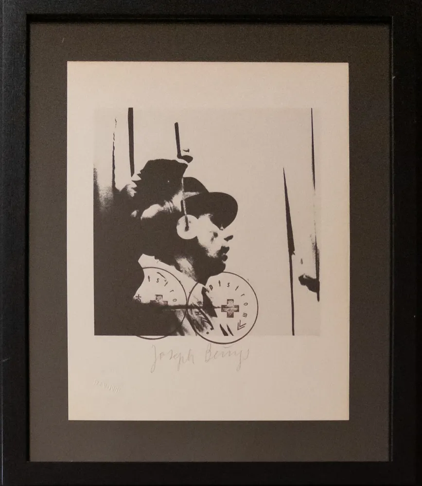 石版画 Beuys - L'udito