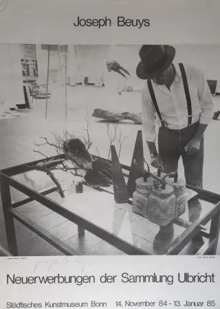 胶版印刷 Beuys -  „Neuerwerbungen  der  Sammlung  Ulbricht,  1984.  Städtisches  Kunstmuseum  Bonn, 14. November 84 - 13. Januar 85“.
