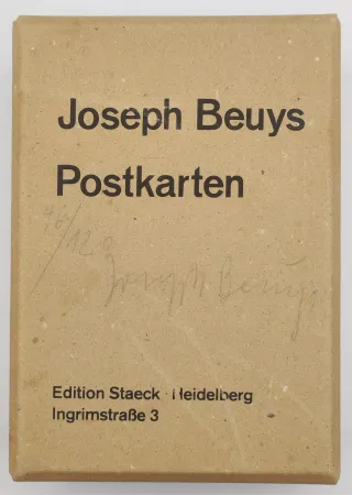 复数作品 Beuys - Postkarten. Multiple.