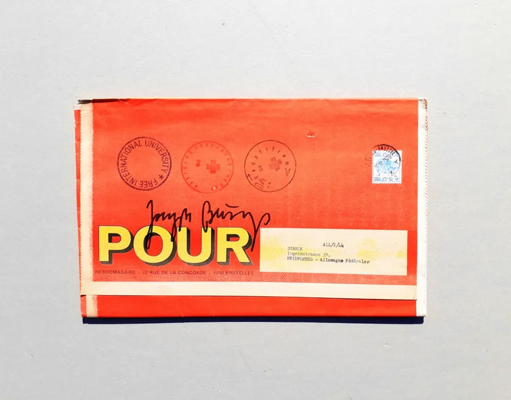 丝网印刷 Beuys - POUR