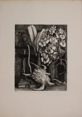 蚀刻版画 Bianchi Barriviera - Untitled