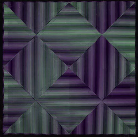 丝网印刷 Biasi - Rilievo ottico cinetico