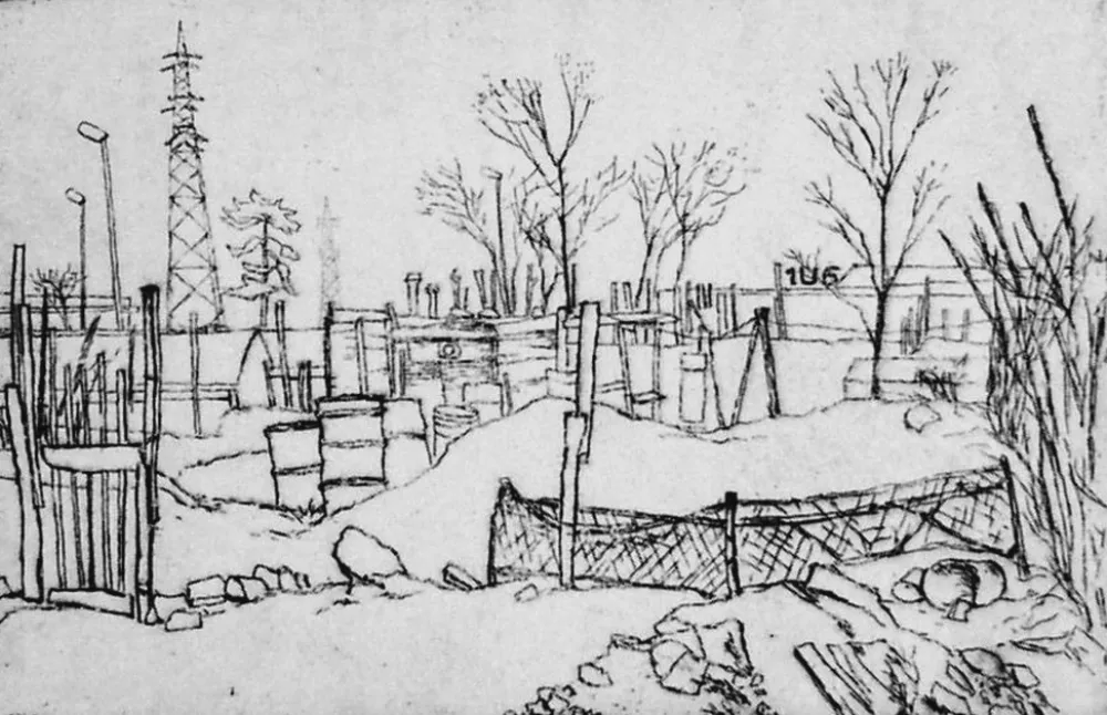 蚀刻版画 Biasion - Periferia