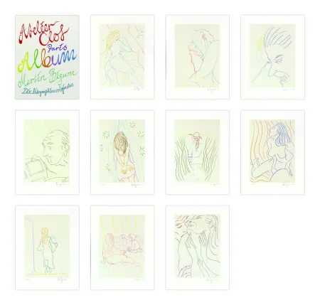 石版画 Bigum - Album - 10 lithographies originales
