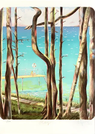 石版画 Bigum - May