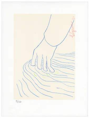 石版画 Bigum - Sans titre