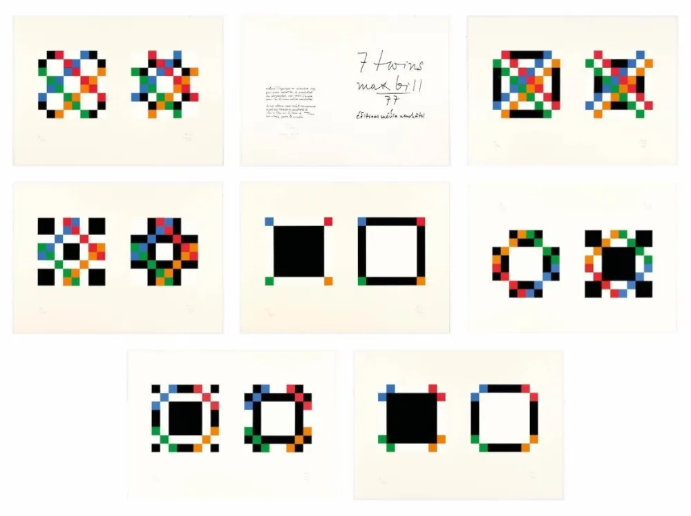 丝网印刷 Bill - 7 twins - Complete portfolio