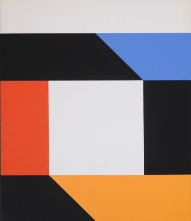 丝网印刷 Bill - Abstract composition, 1971