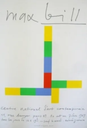 海报 Bill - Affiche exposition centre national d'art contemporain