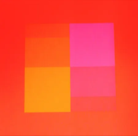 丝网印刷 Bill - Composizione in rosso