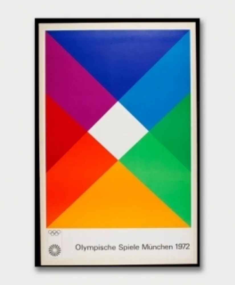 丝网印刷 Bill - Jeux Olympiques de Munich 1972