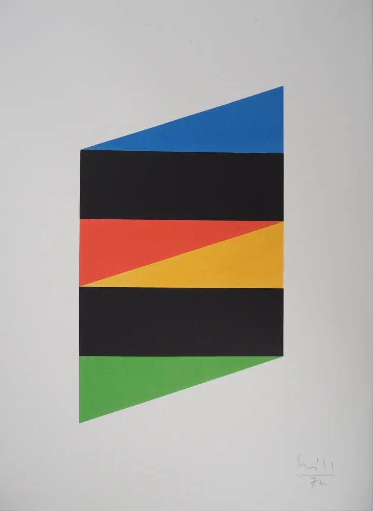 丝网印刷 Bill - Motif Triangulaires 