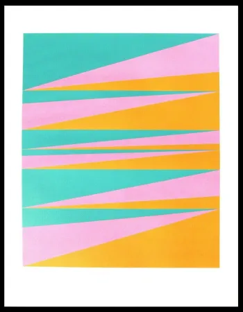 石版画 Bill - Untitled