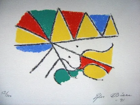 石版画 Bille - M 115