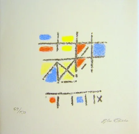 石版画 Bille - The Pictorial Image