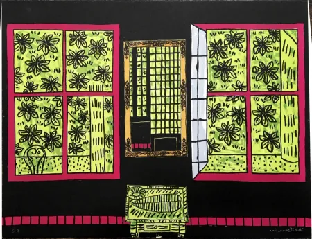 石版画 Bioulès - Printemps