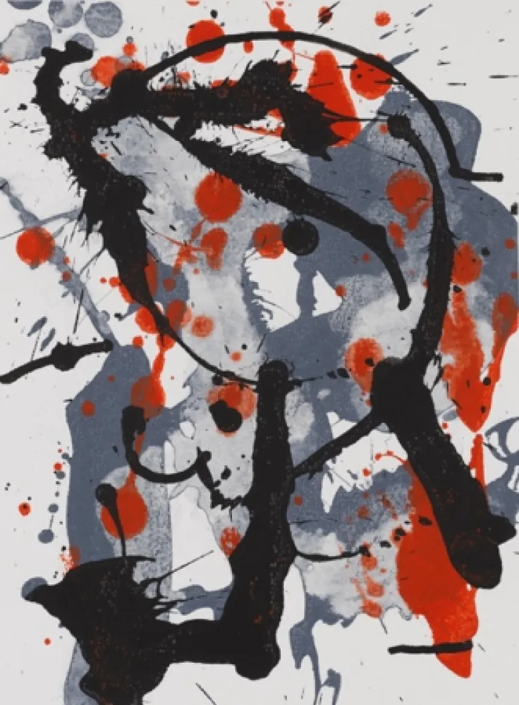 石版画 Bird - Serie Verano Alpera II