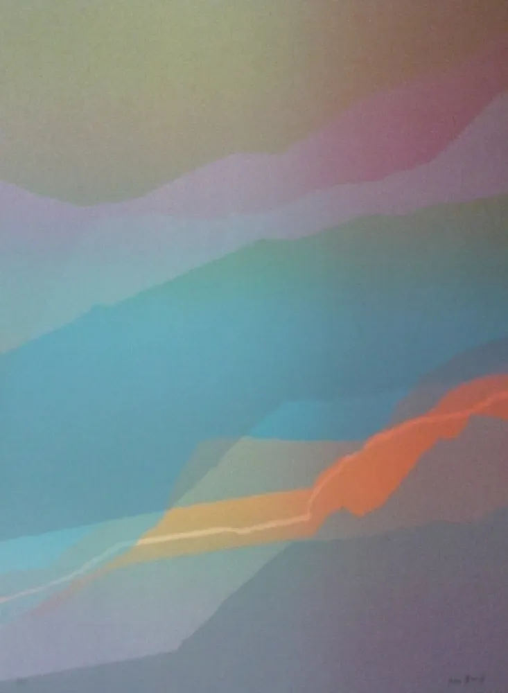 石版画 Bird - Spectre lumière 3